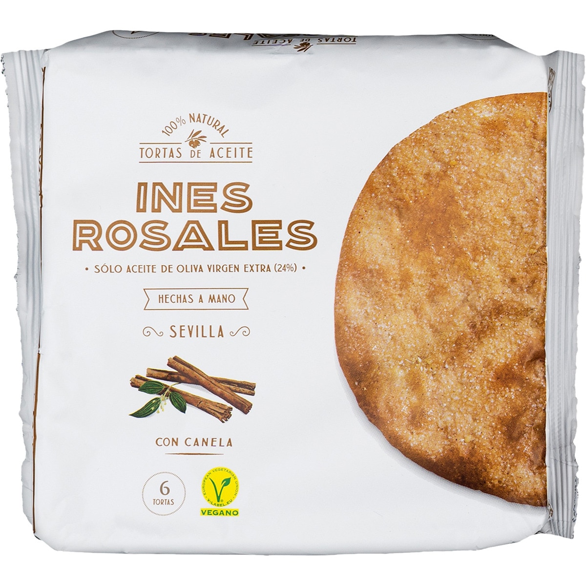 Tortas cinnamon Ines Rosales x4